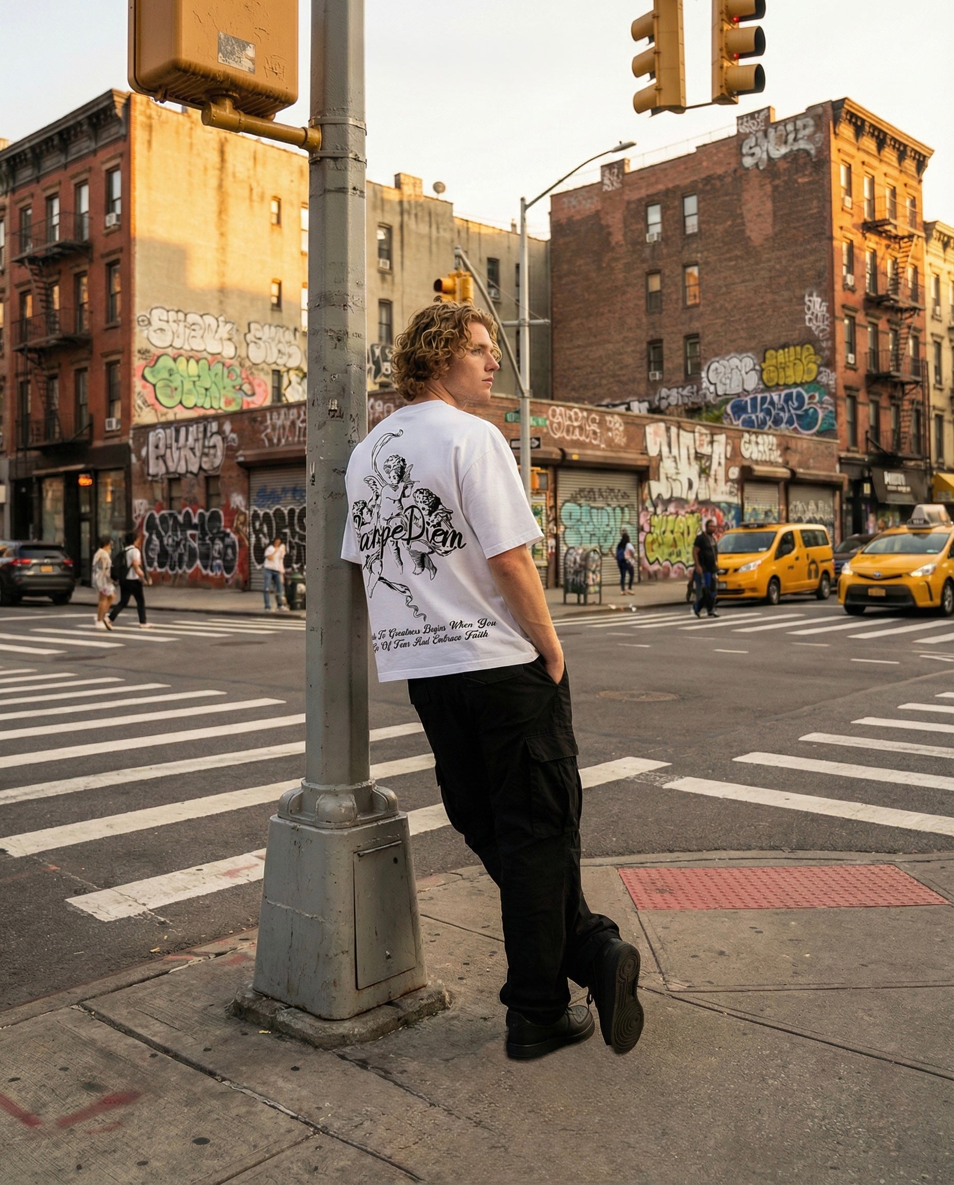 CarpeDiem T-Shirt White by BanditMade